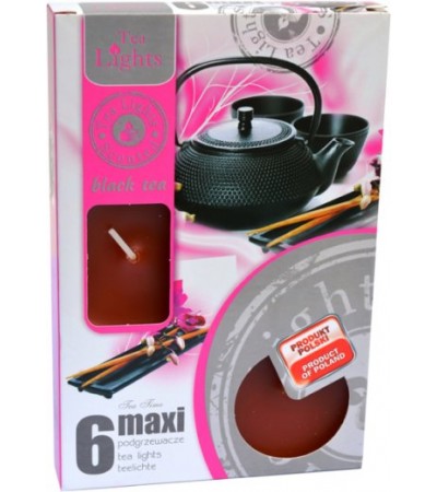 Sviečka čajová 6 kusová MAXI BLACK TEA Sviečka čajová 6 kusová MAXI BLACK TEA